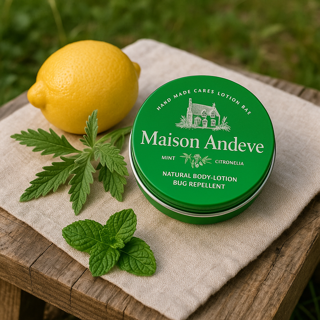 Mint & Citronella Natural Bug-Repellent Lotion Bar