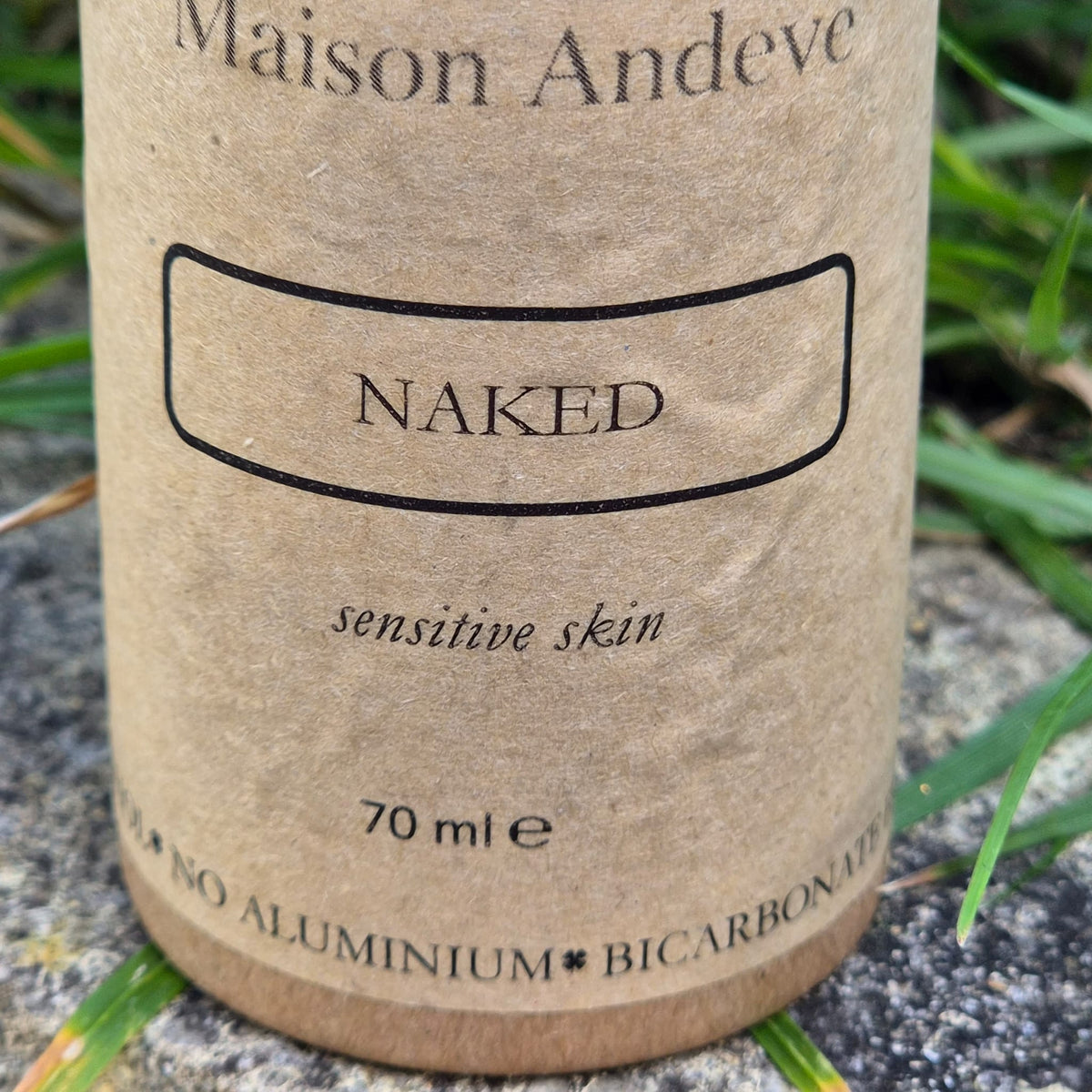 Naked Natural Deodorant | Fragrance-Free | Extra Gentle for Sensitive Skin
