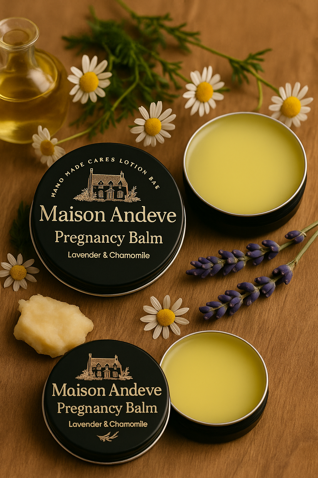Pregnancy Belly Balm 100ml – Natural Stretch Mark Care | Maison Andeve