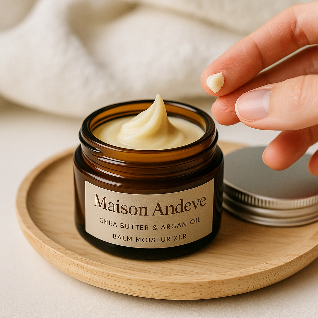 Shea Butter & Argan Oil Balm – Natural Moisturizer | Maison Andeve