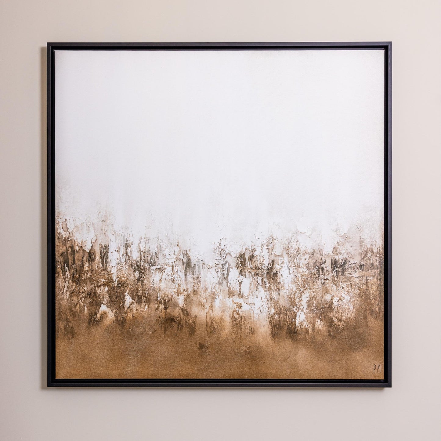 Landa Square Framed Printed Canvas