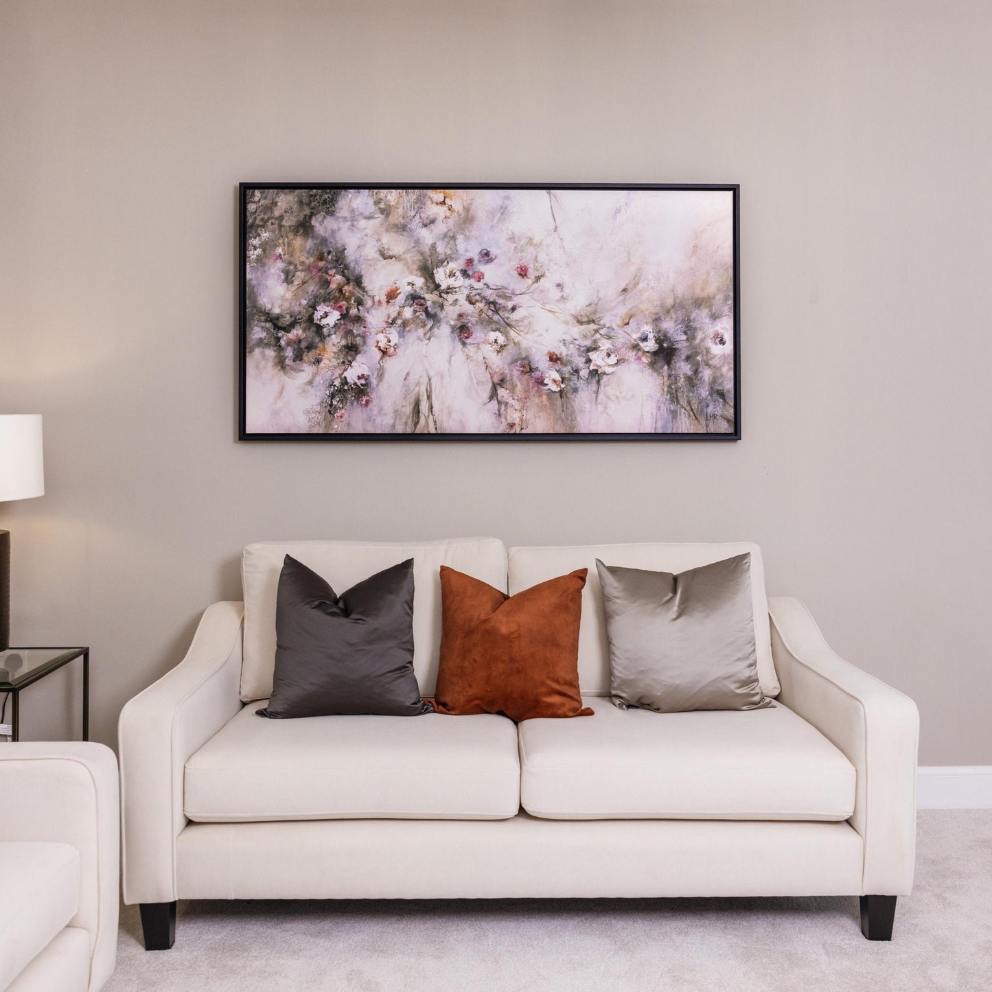 Promises Panoramic Framed Printed Canvas