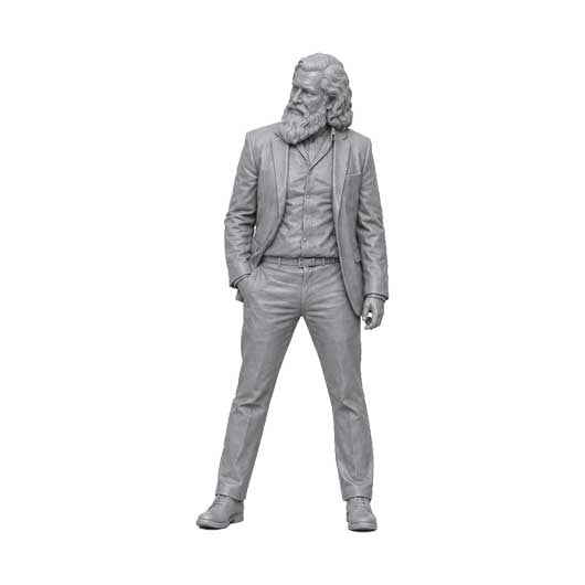 OO Scale Ready to Paint Men - Pack 1 (4 pack)