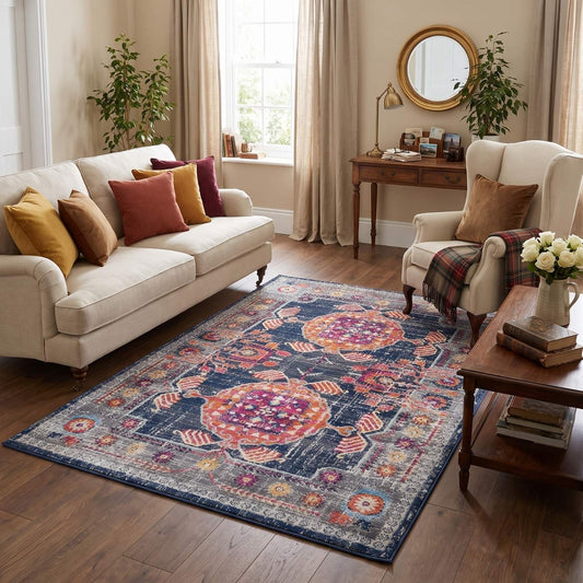 Marrakech Vintage Multicolour Rugs | 400
