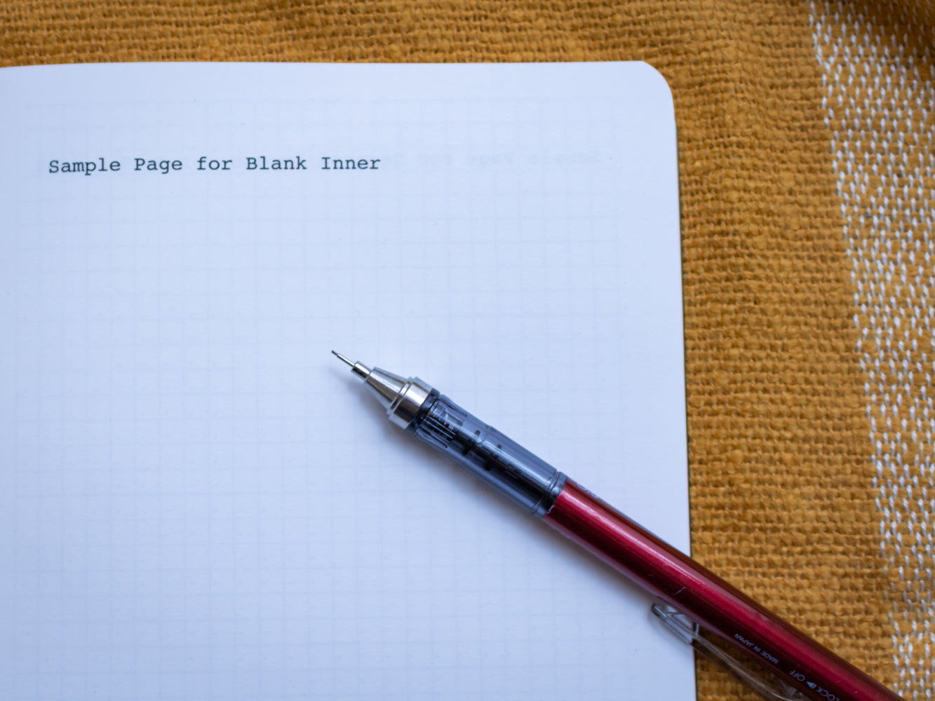 A5 Handmade Notebook with Robin Design