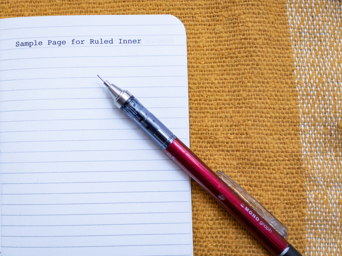 A6 Handmade Notebook with Robin Design