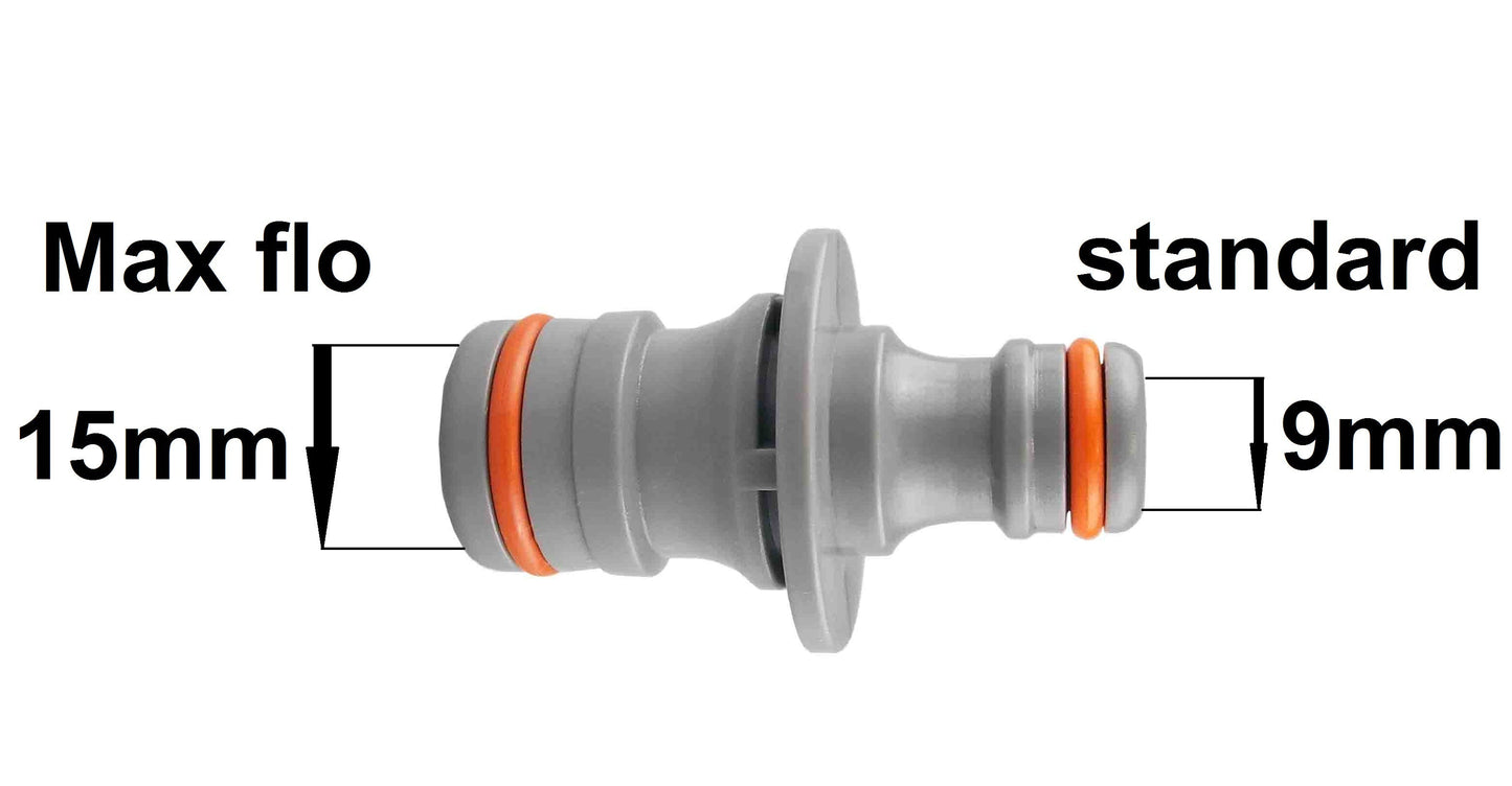 Female Tap Connector 1"-3/4" BSPF Max Flo WL