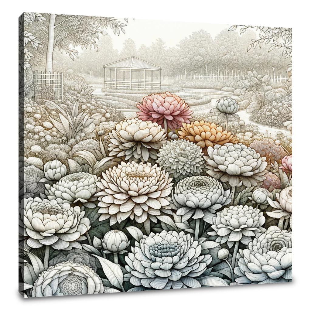 Symphony in Bloom Canvas