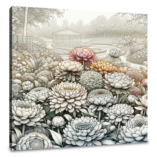 Symphony in Bloom Canvas