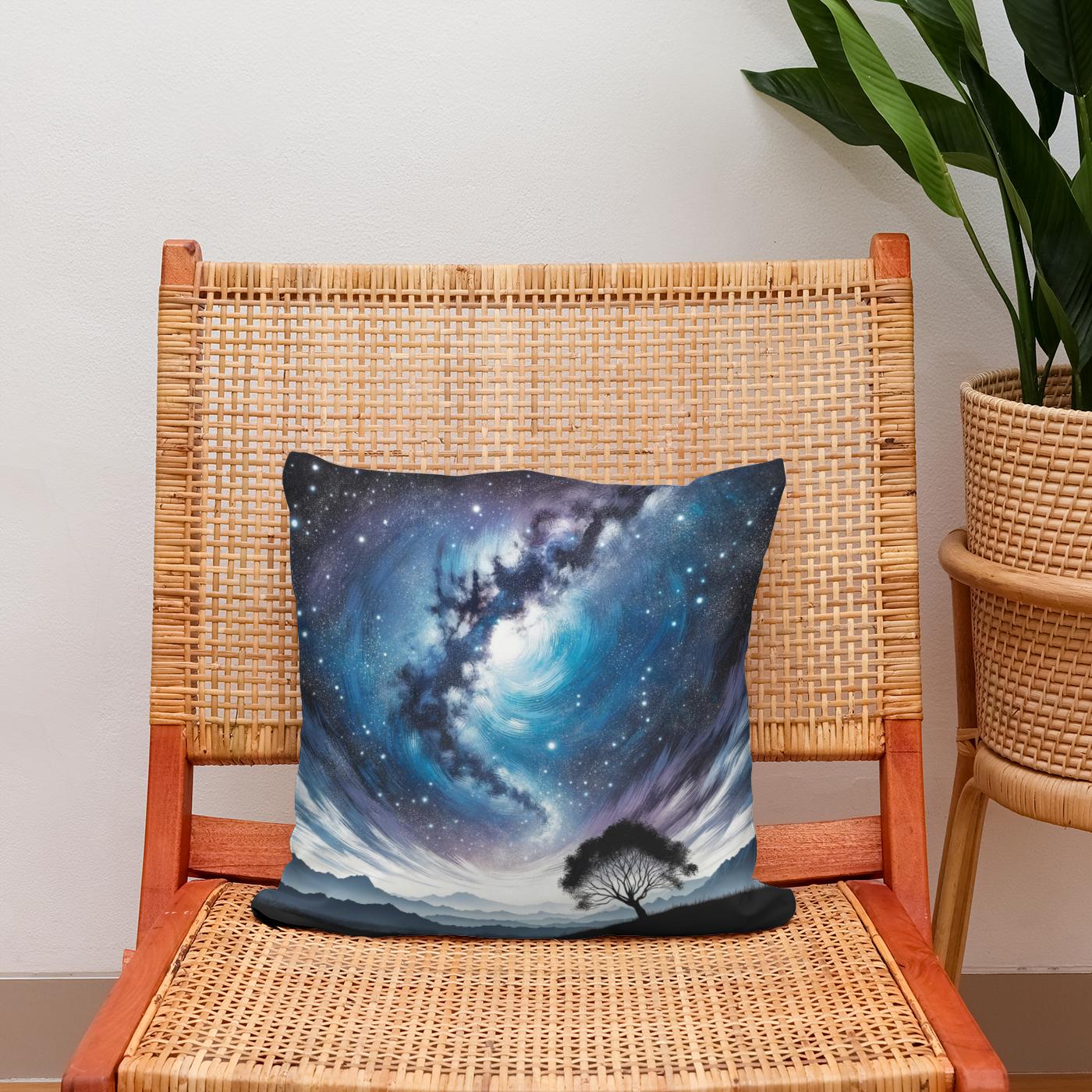 Starry Solitude Cotton Cushion