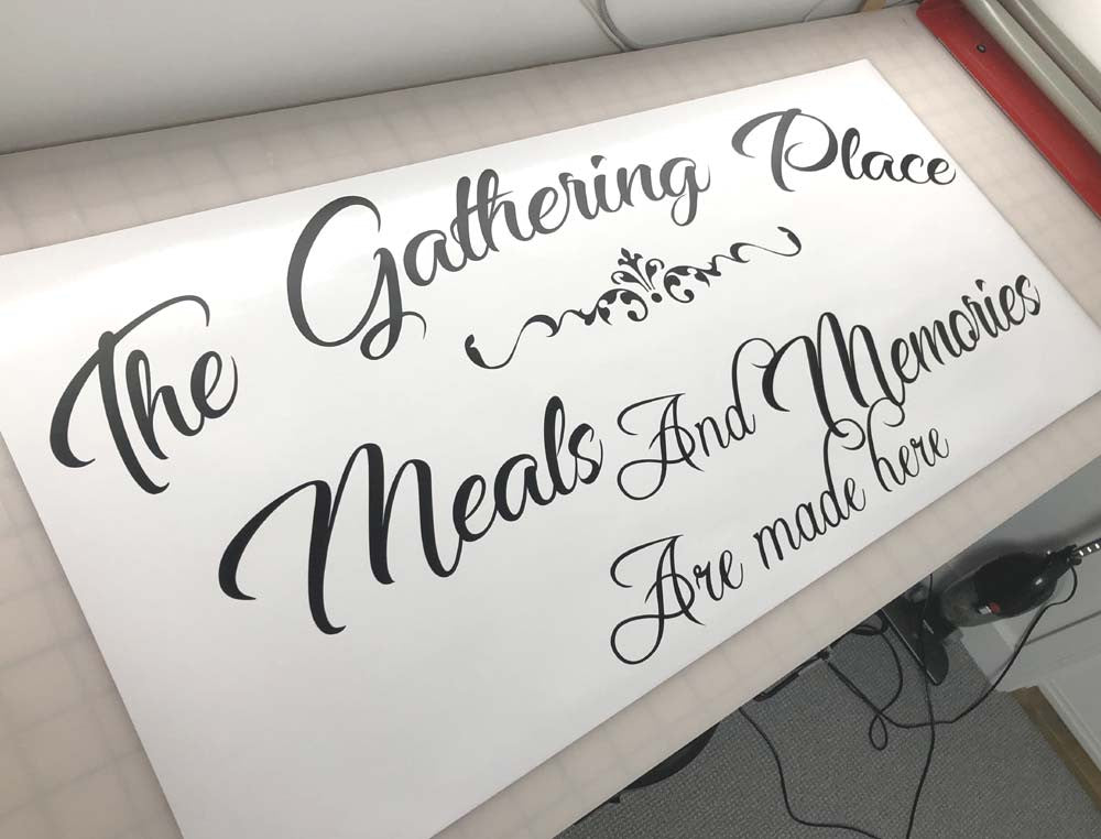 The Gathering Place Kitchen Wall Decor Saying