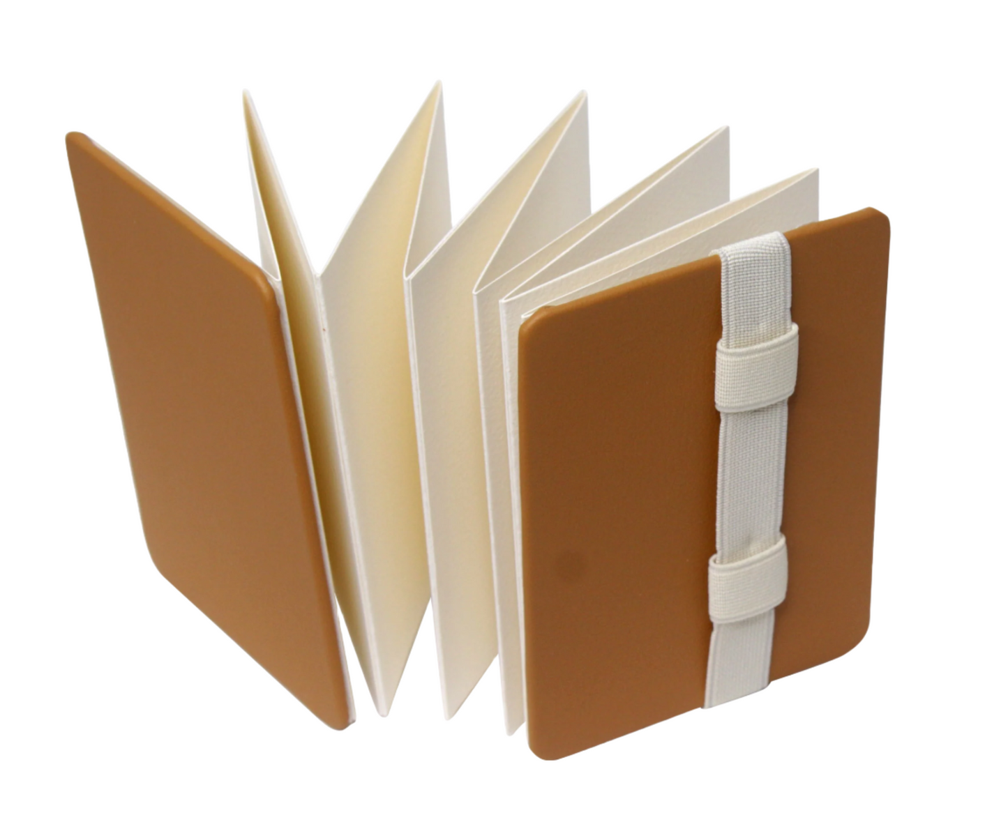 *Concertina Watercolour Sketchbook – A6 Faux Leather Hardback + 300gsm Saunders Waterford Paper