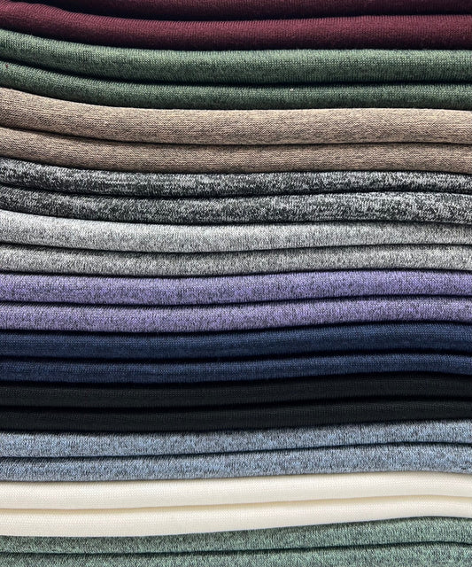 Melange Knit 4 Way 200GSM Stretch Fabric