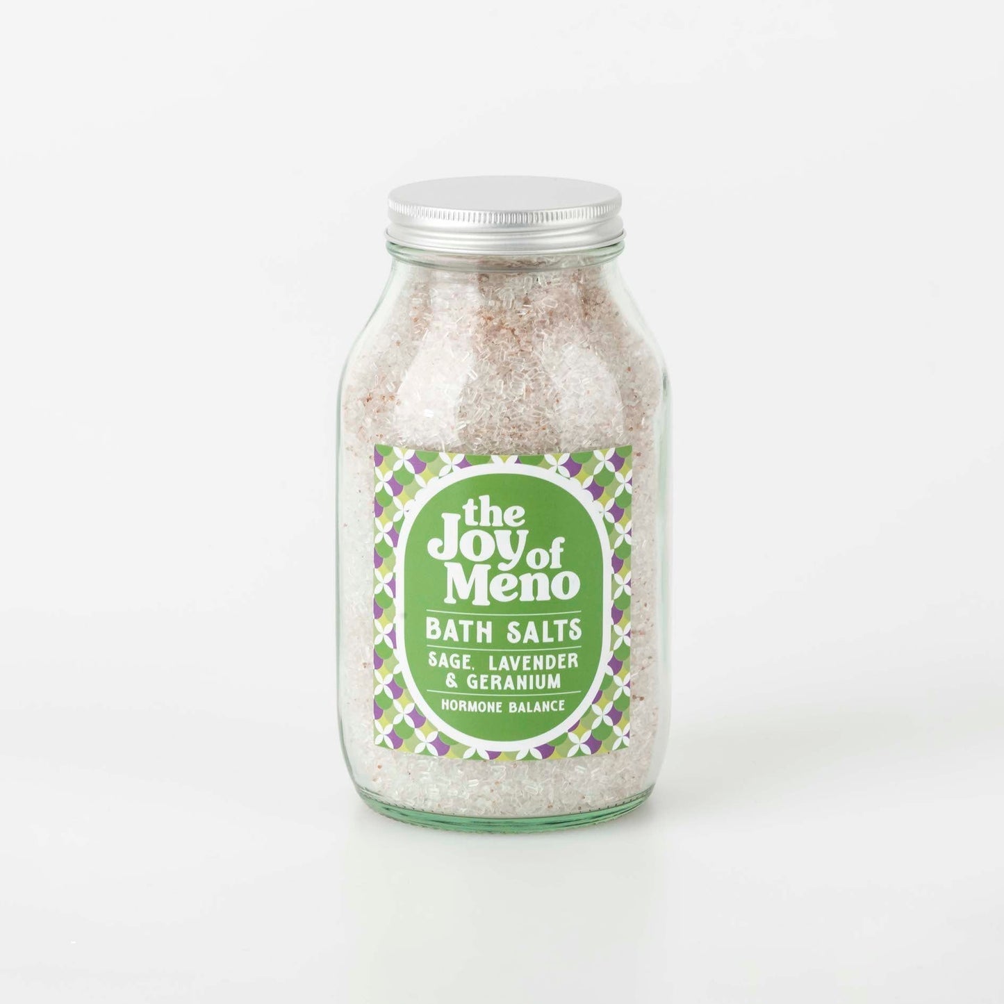 BALANCING BATH SALTS SAGE LAVENDER & GERANIUM