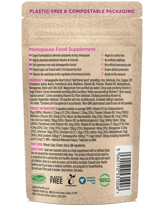 Menopause Supplement – Vitamins and Herbals