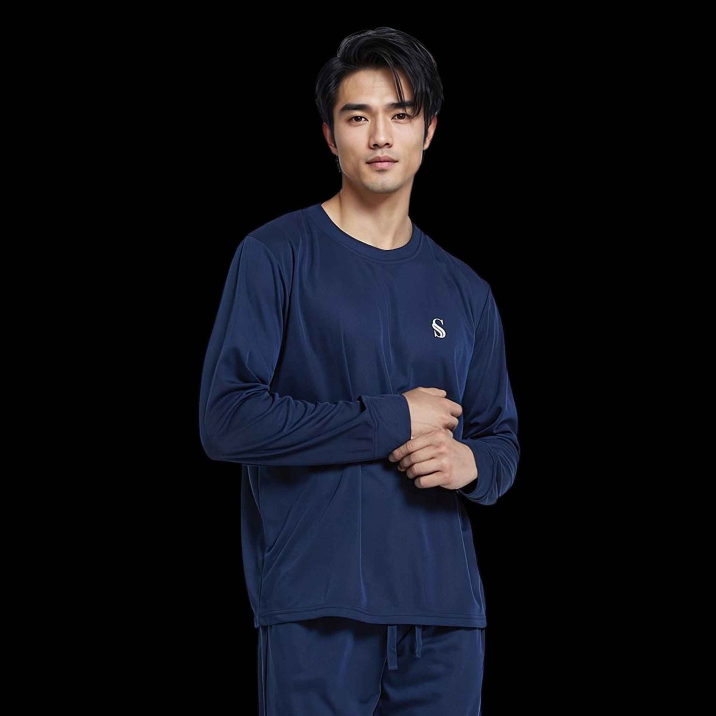 High-Quality Men's Pyjama Set in Soft Brushed Fabric