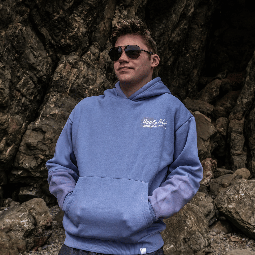 Purple Surf Diamond Hoodie