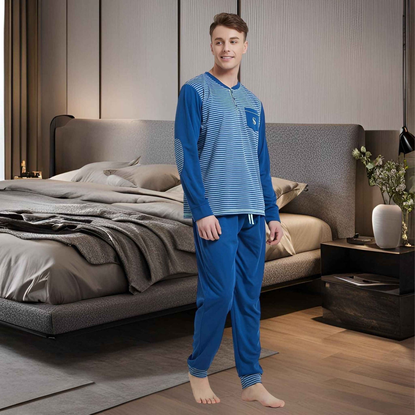 Men's Brushed Pyjama Sets – Ultimate Comfort for Cozy Nights