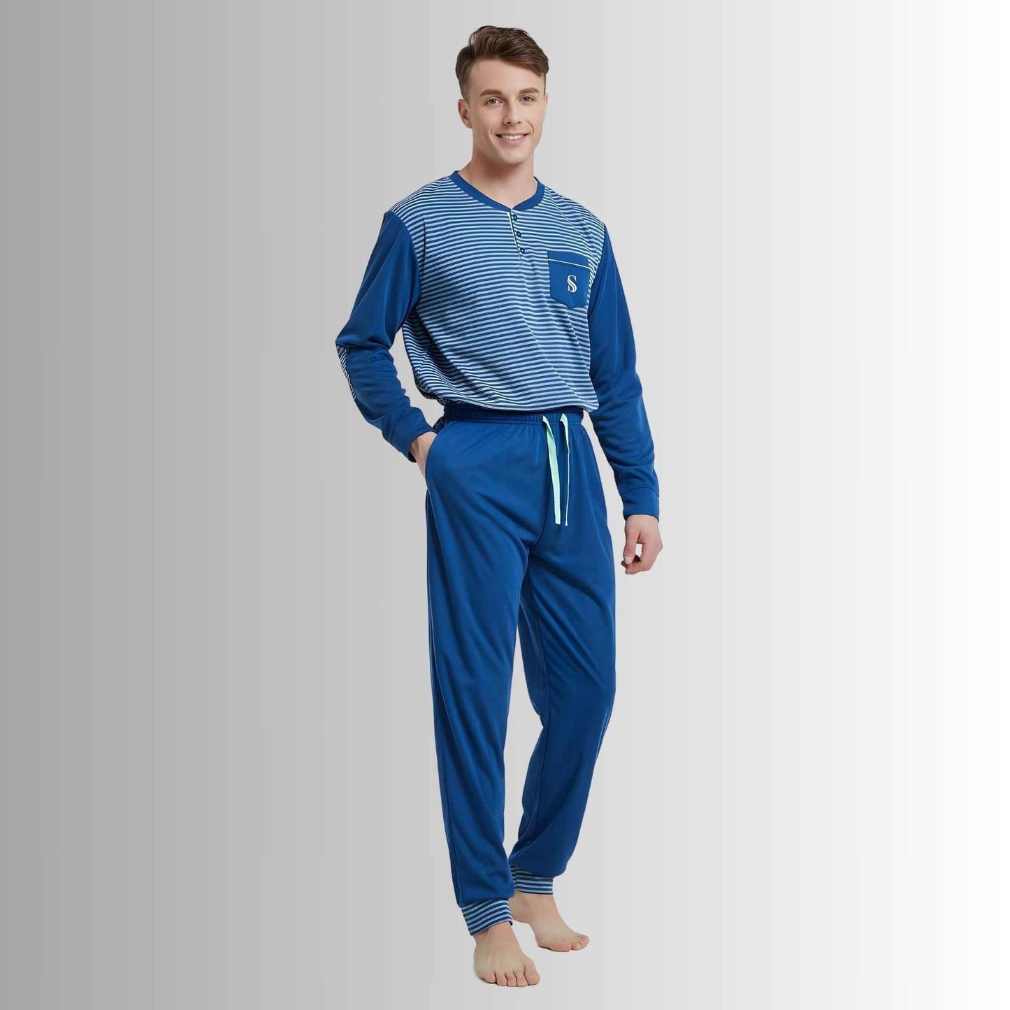 Men's Brushed Pyjama Sets – Ultimate Comfort for Cozy Nights