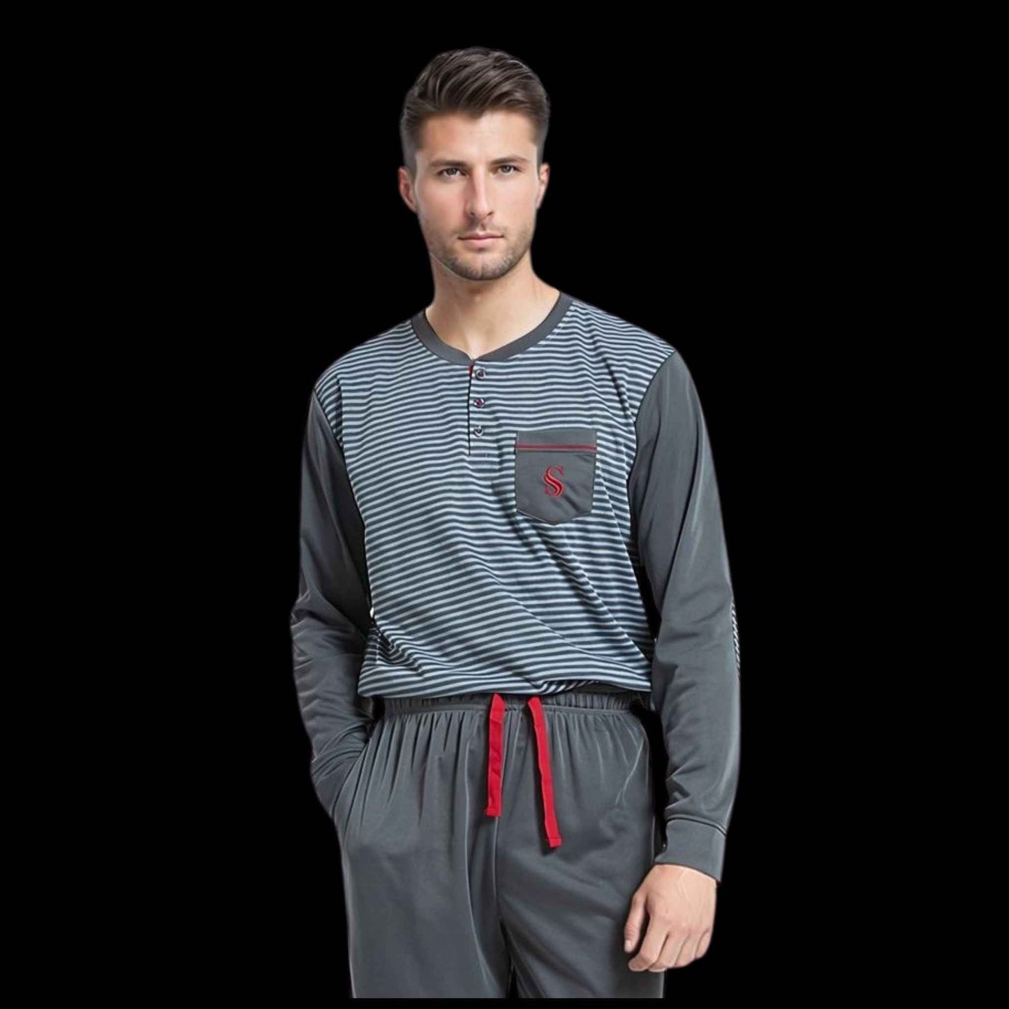 Ultimate Comfort Men's Brushed Pyjama Sets for Cozy Nights