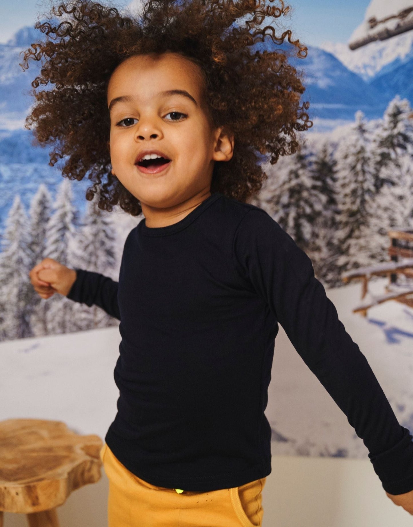 Merino Long Sleeve, Midnight