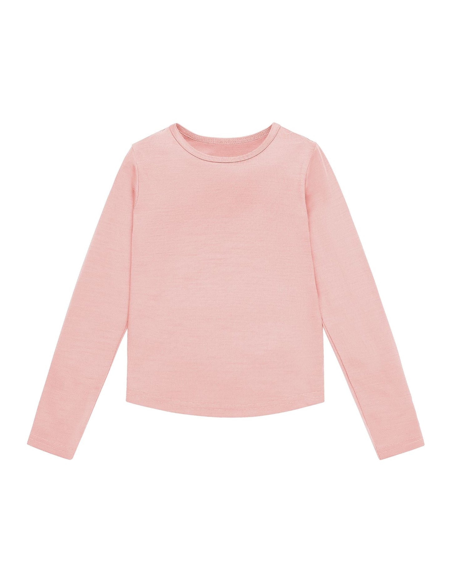 Merino Long Sleeve, Pink Peach Blossom