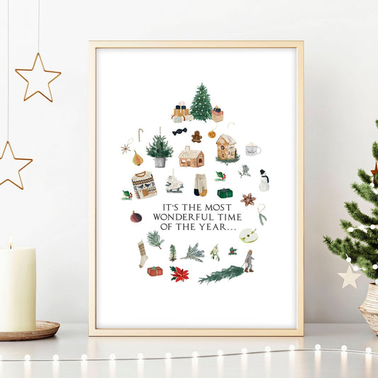 Sentimental xmas gifts | Wall art print