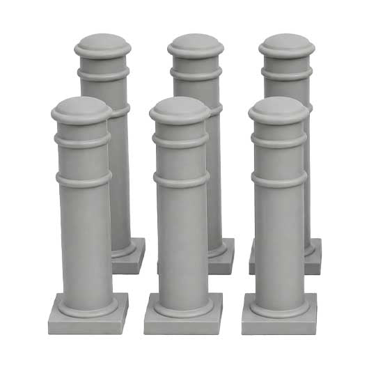 OO Scale Ready to Paint Metal Bollard