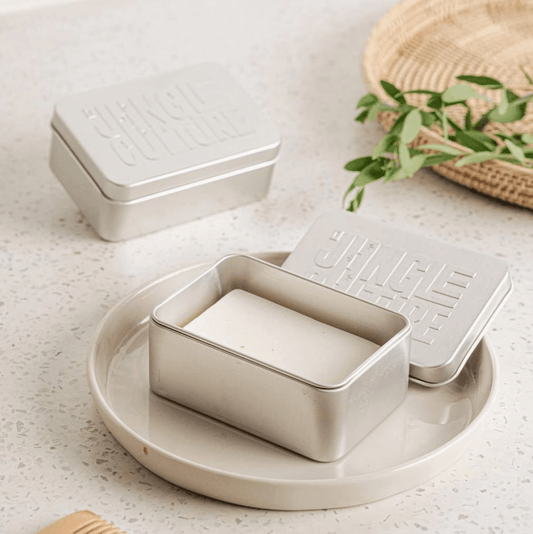 Metal Soap Tin With Lid