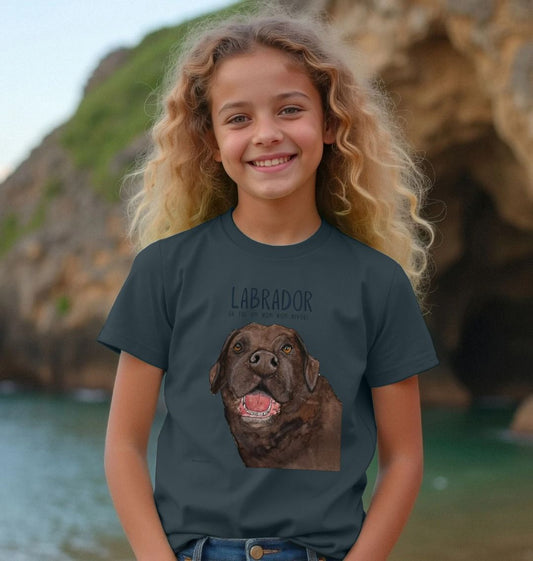 Certified Snack Patrol: The Chocolate Labrador Kids’ Tee