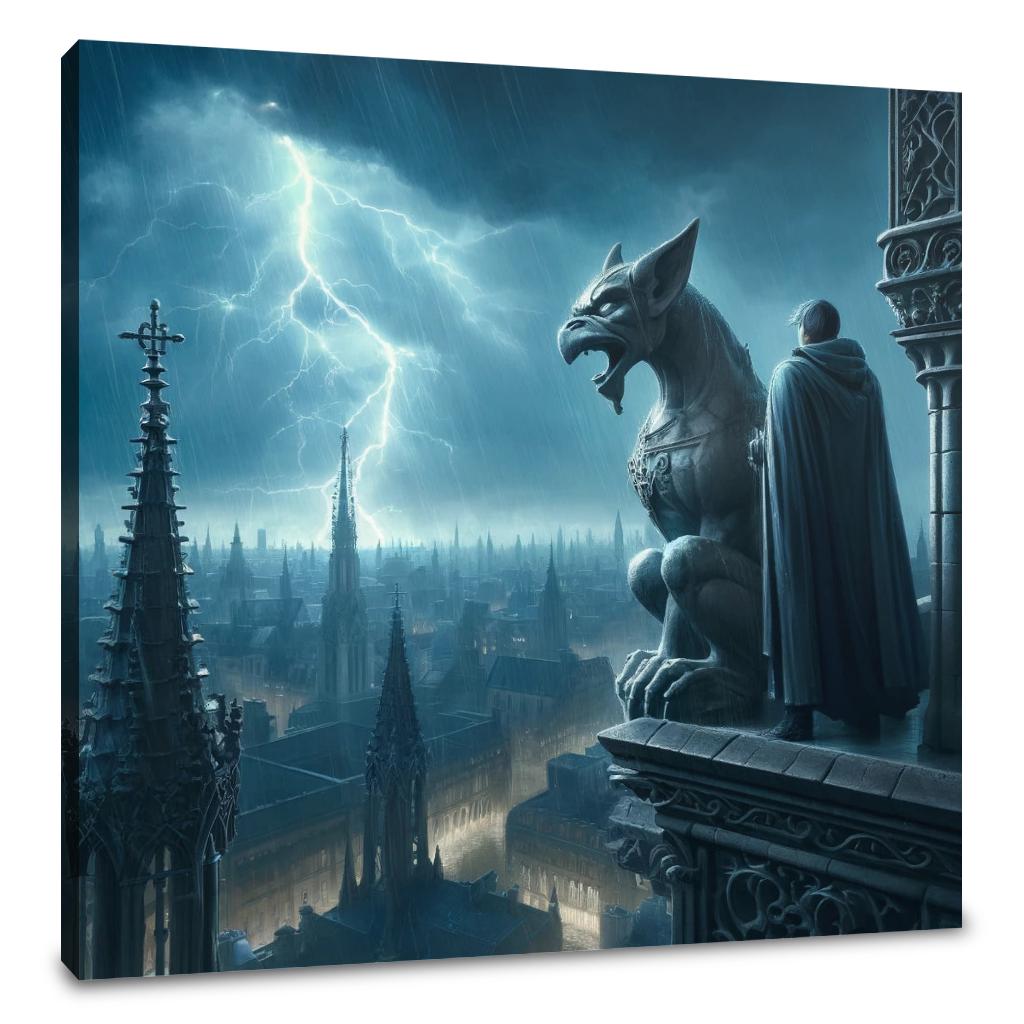 Gargoyle Overlook Canvas