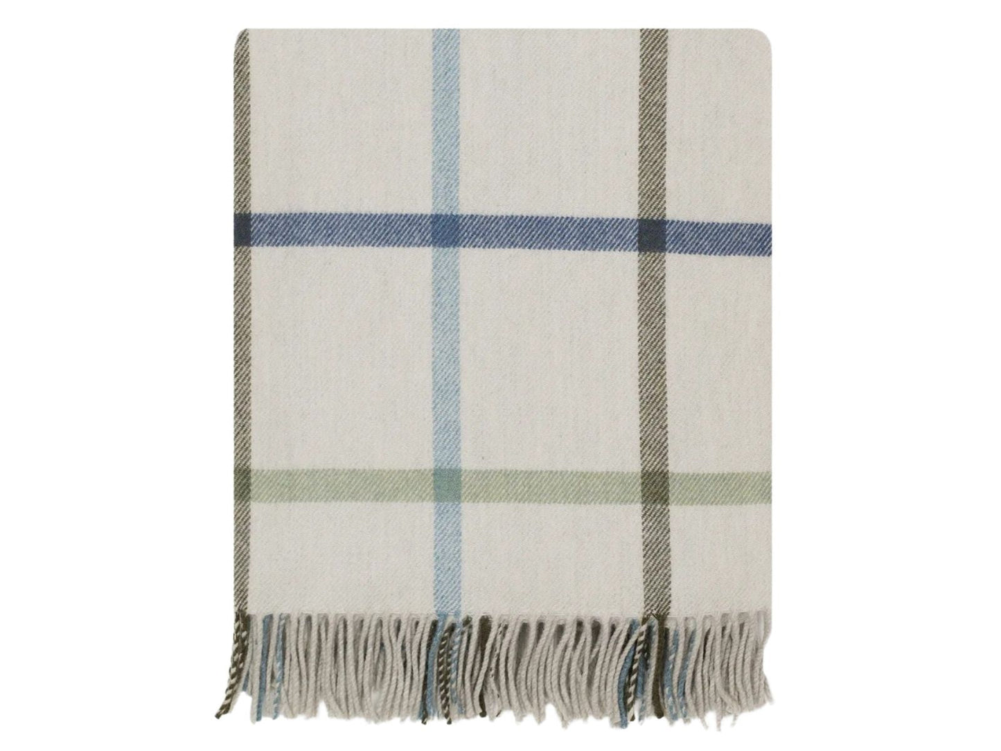 Milton Merino Lambswool Throw - Glade