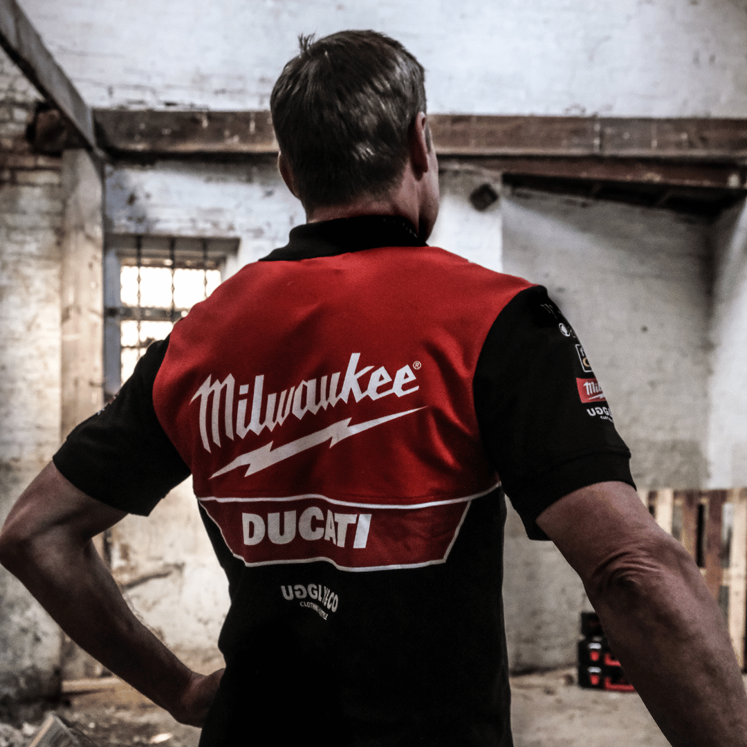 Milwaukee Tools x Ducati Polo Shirt [Team Wear]