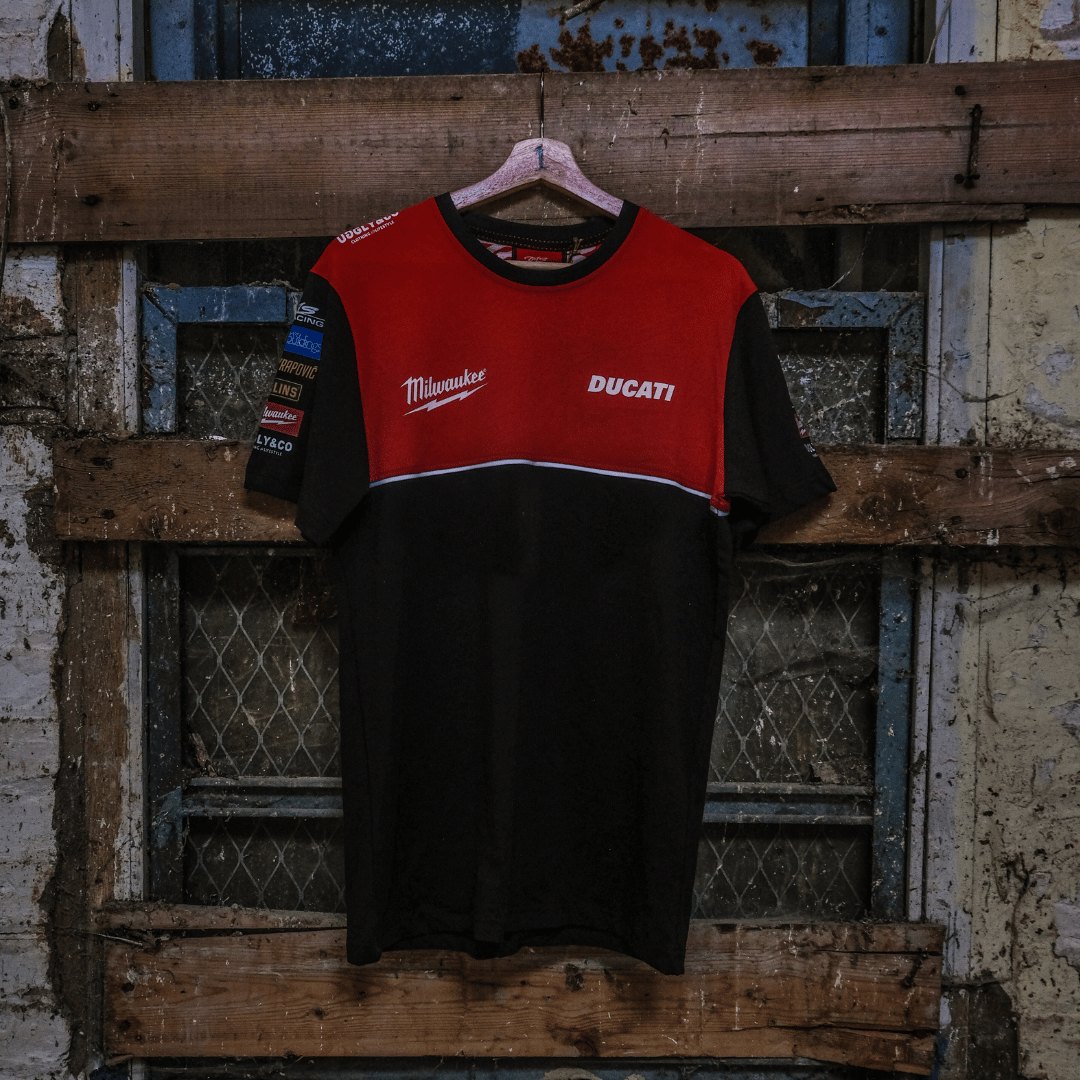 Milwaukee Tools x Ducati Tee Team Wear