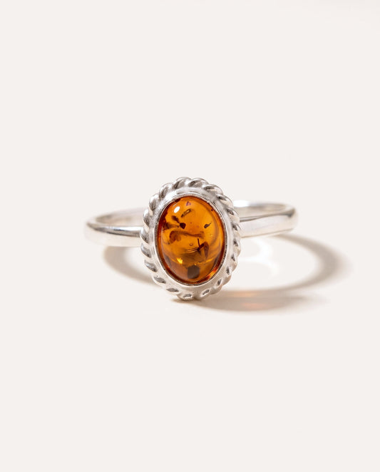 Mini Amber Quintessence Ring