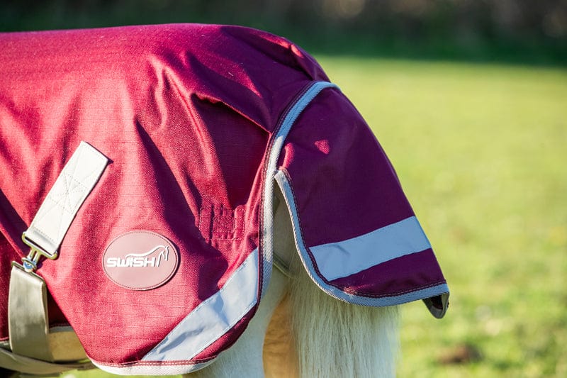 MINI 0g Turnout Rug - Burgundy