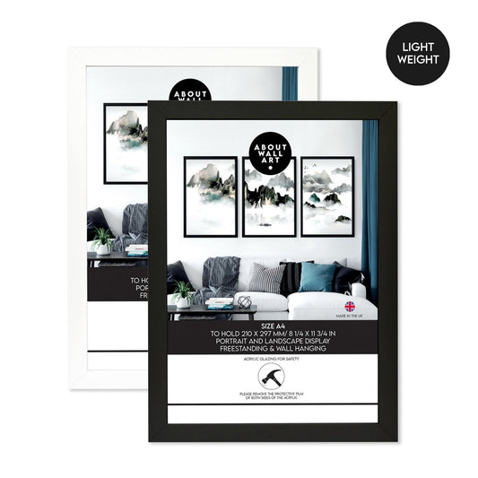 Large frames for pictures in sizes A4 / A3 / A2 / 20x30 in