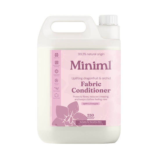 Miniml Fabric Conditioner Pink Dragonfruit + Orchid 5L Softening & Freshness
