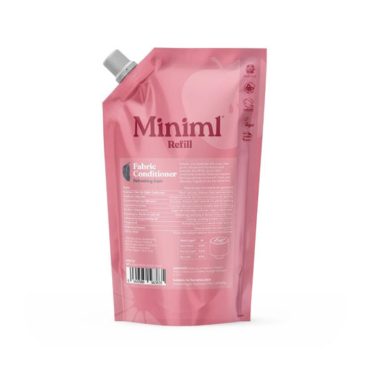 Miniml Fresh Linen Fabric Conditioner 1L Refill | Soft and Gentle Laundry Care