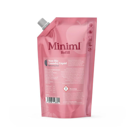 Miniml Laundry Liquid - Refreshing Linen 1L Refill | 30 Washes
