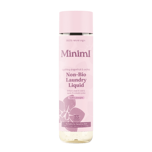 Miniml Non-Bio Laundry Liquid Pink Dragonfruit + Orchid 1L for Sensitive Skin