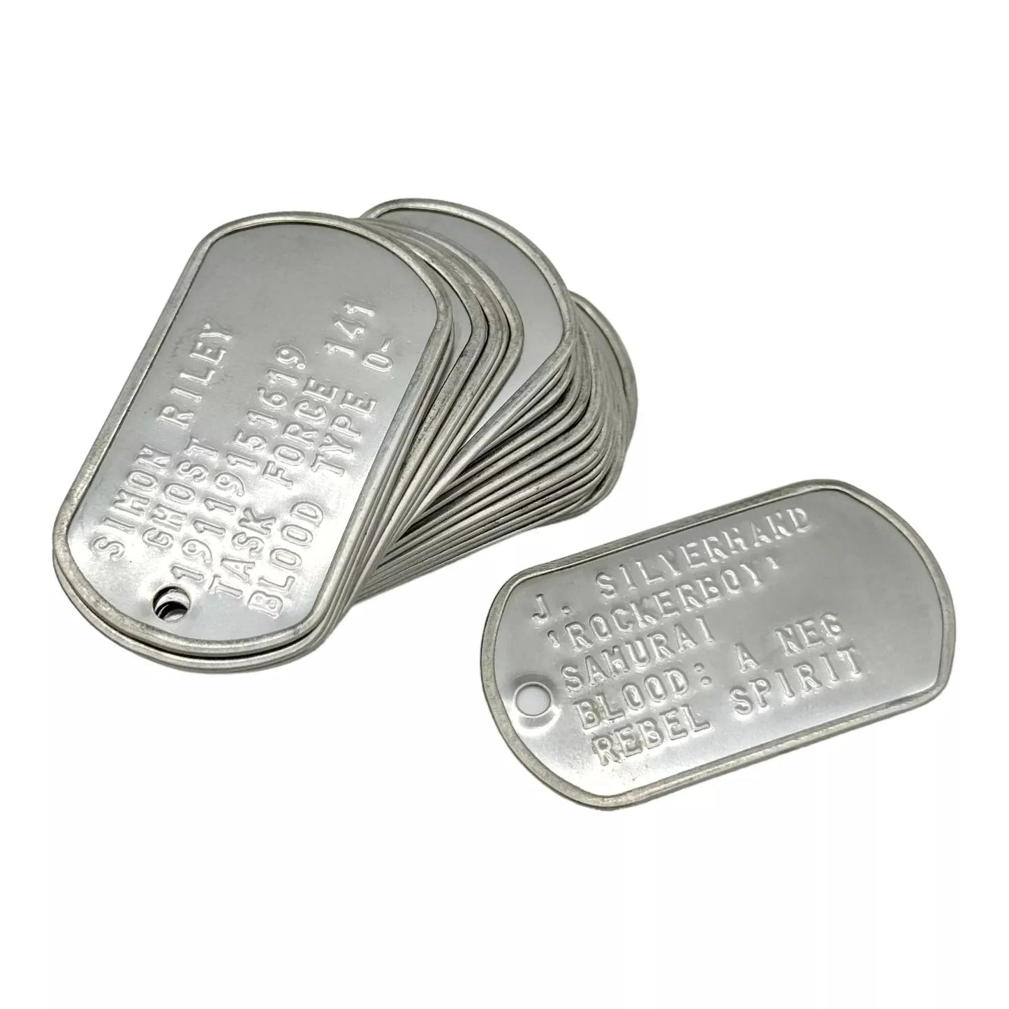 MISPRINTED Dog Tag. Single US SPEC DOG TAG ONLY UK SELLER