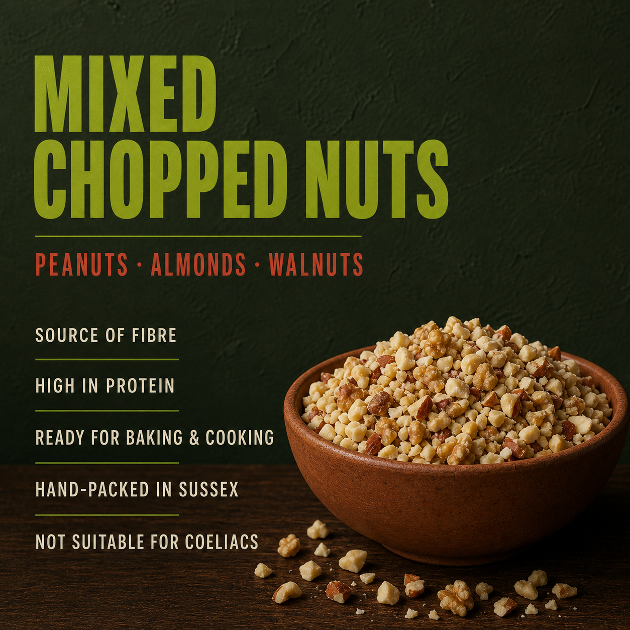 Mixed Chopped Nuts