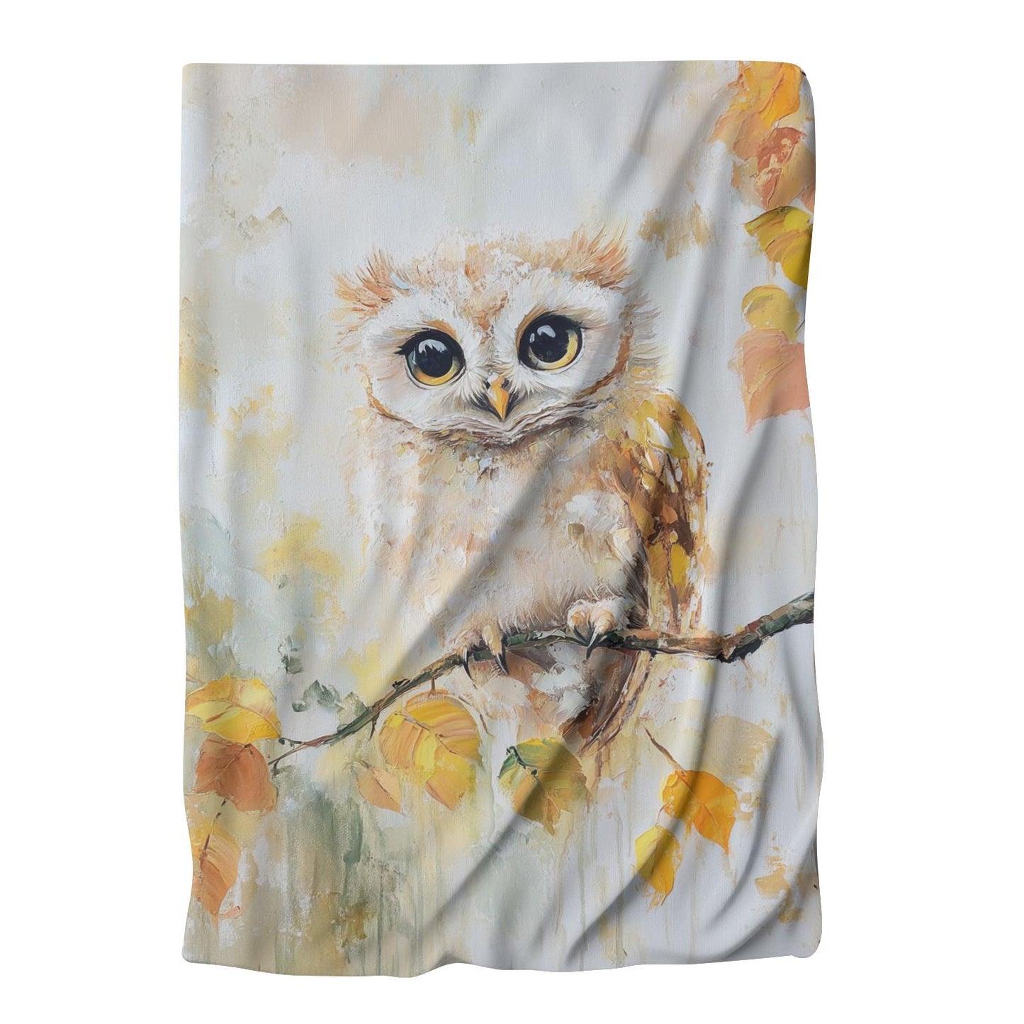 Wise Baby Owl Blanket