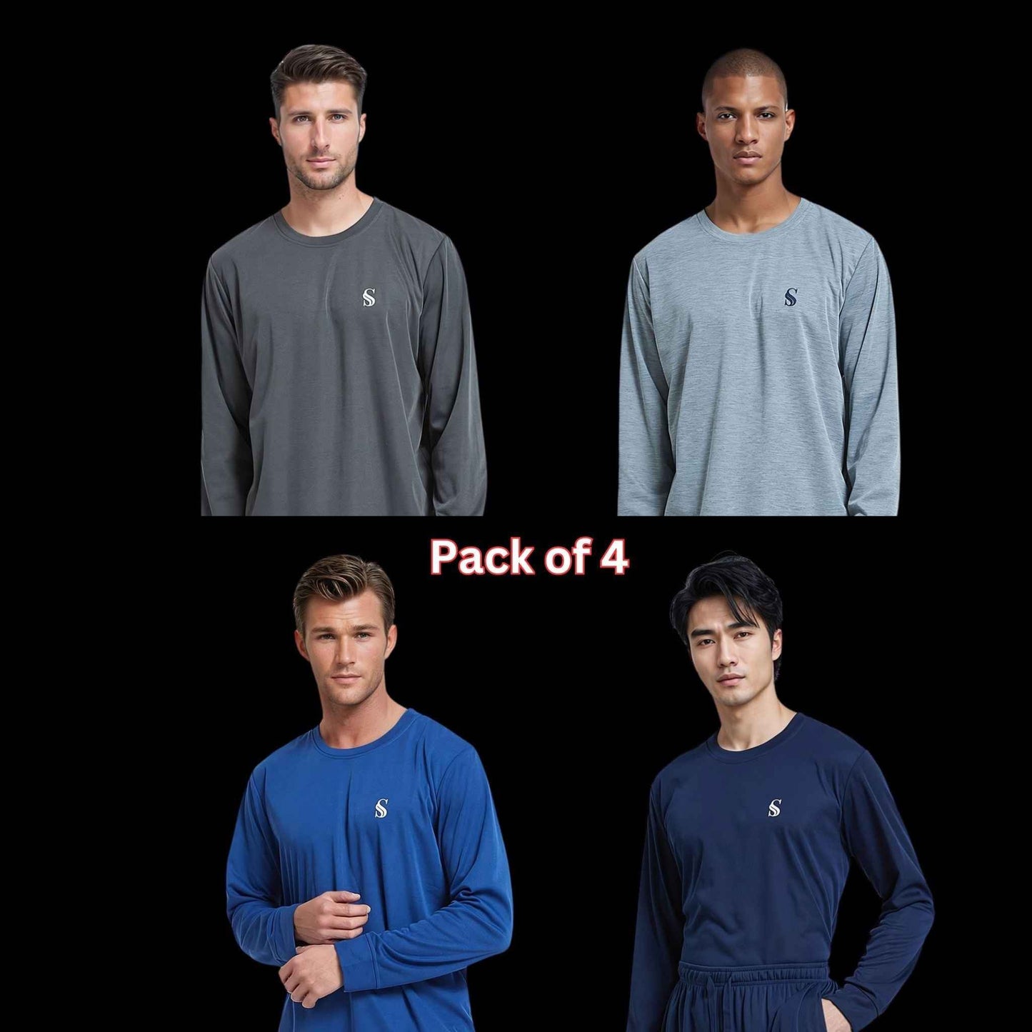 High-Quality Men's Pyjama Set in Soft Brushed Fabric