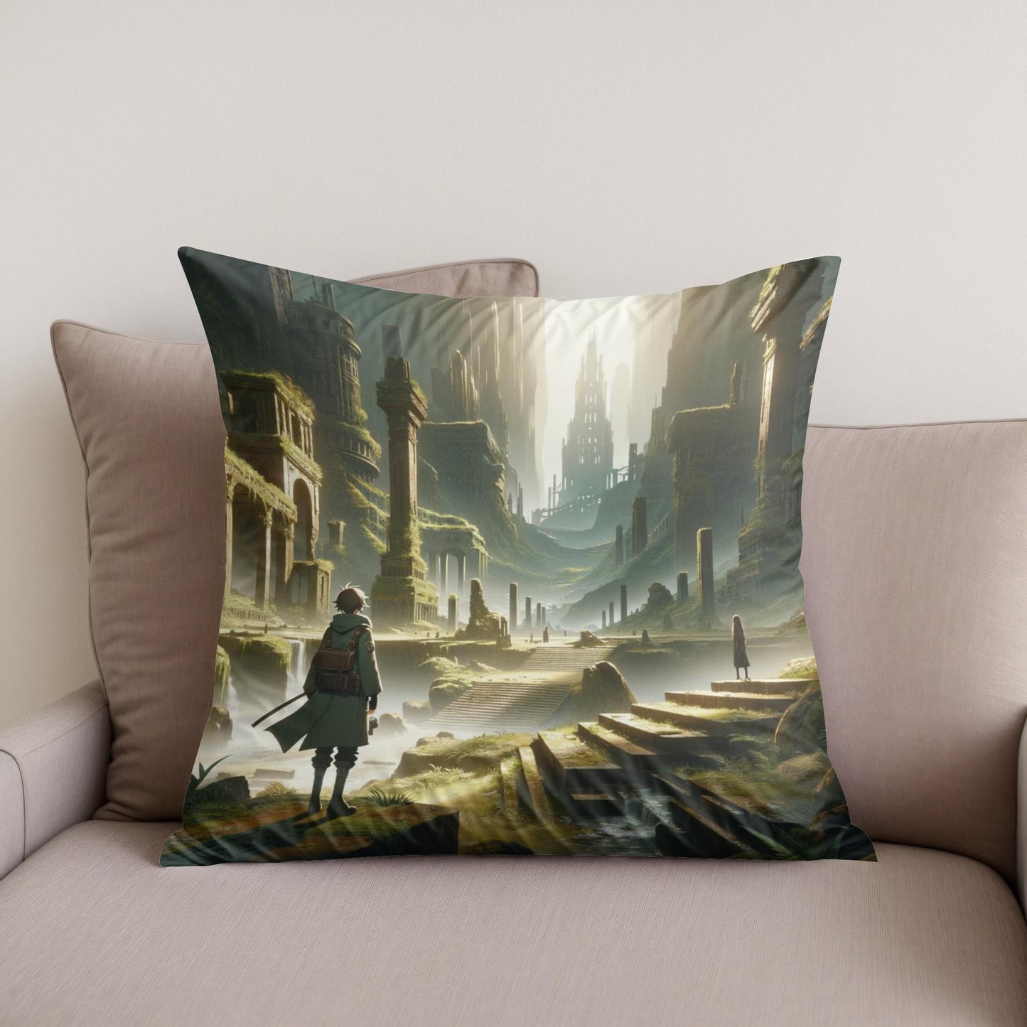Mystic Realms Cotton Cushion