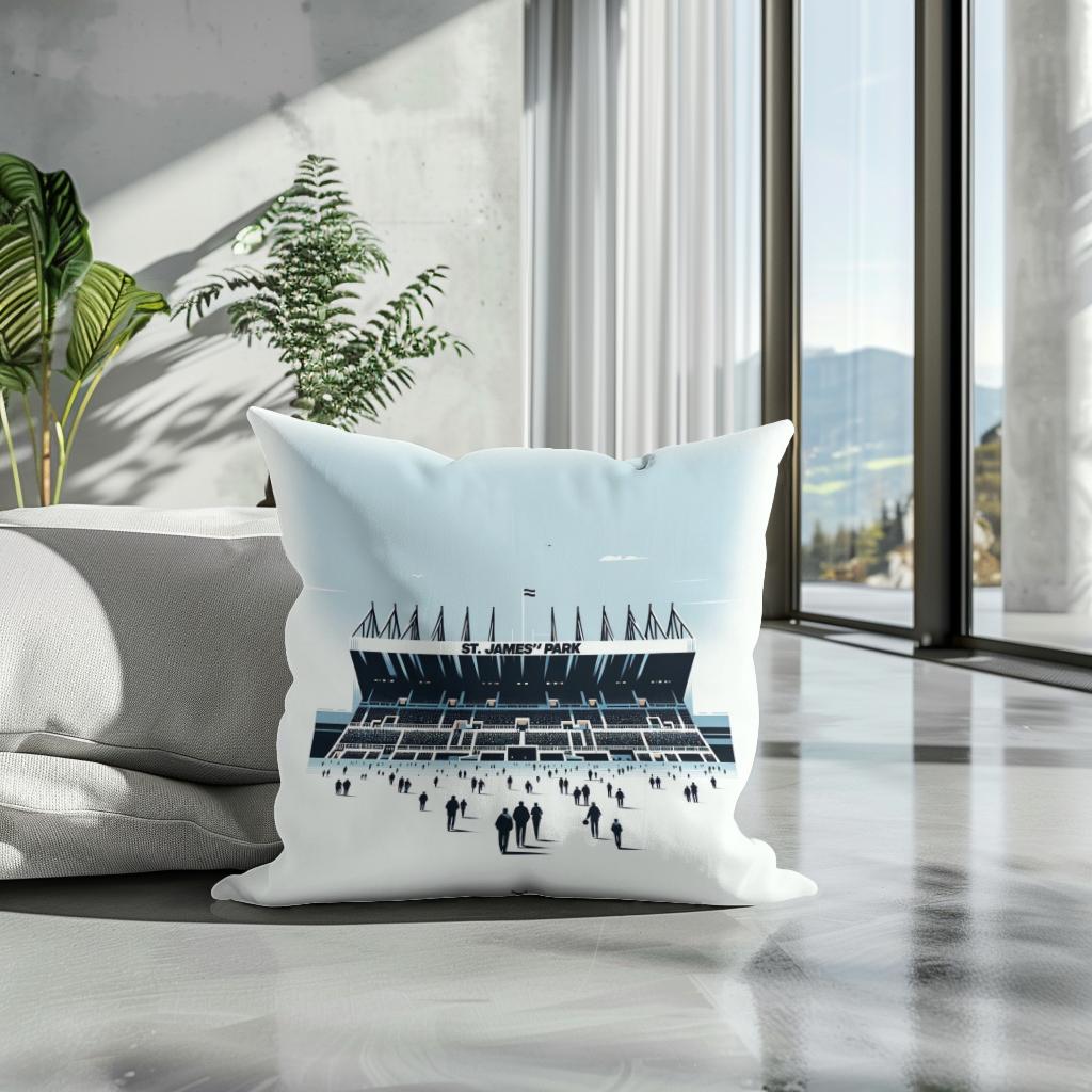 Newcastle St. James’ Park Anticipation Cotton Cushion