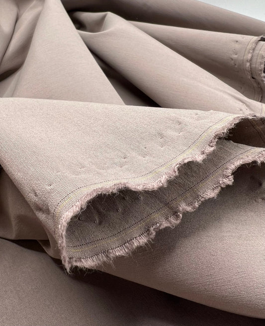 Mocha Bengaline Stretch Fabric