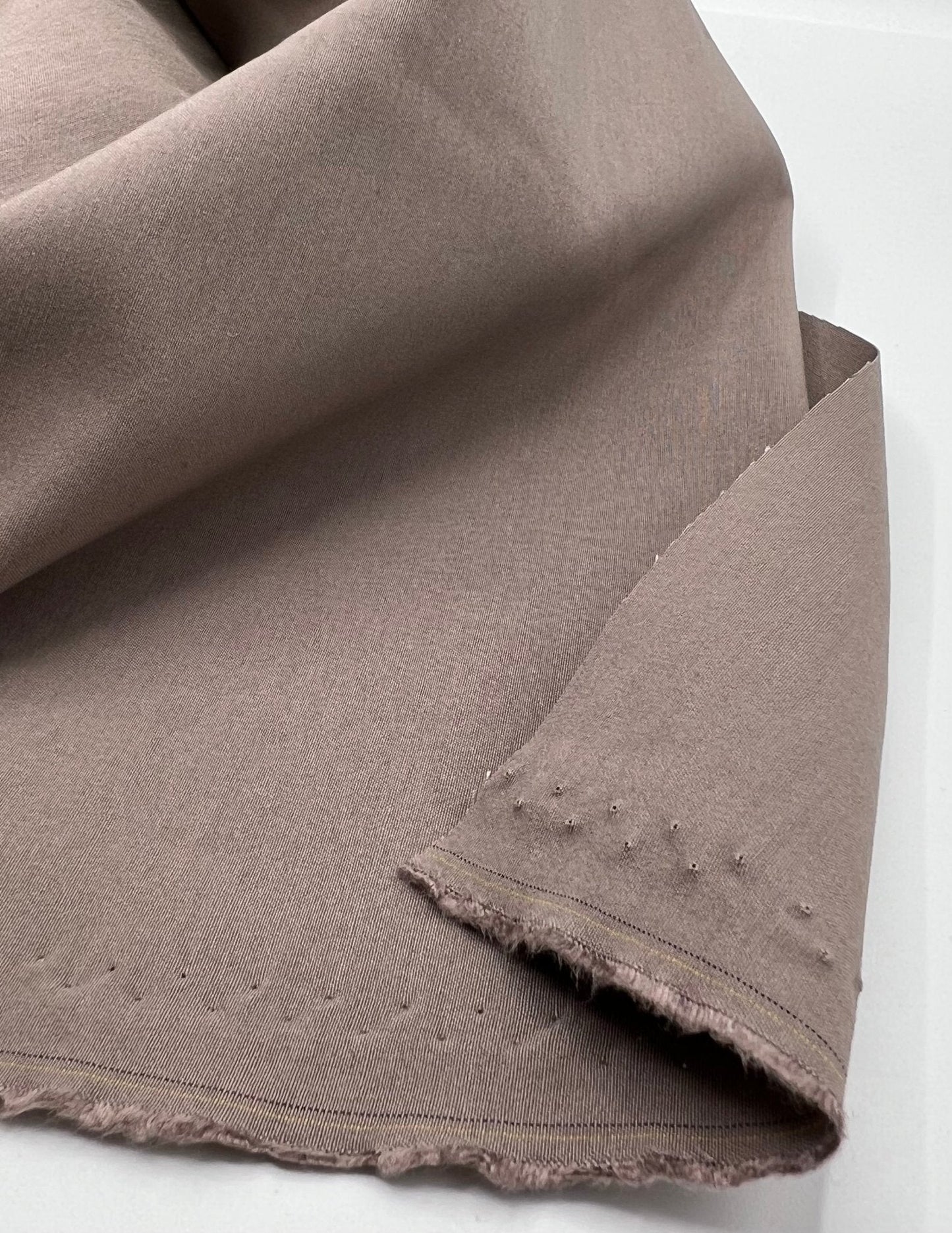 Mocha Bengaline Stretch Fabric