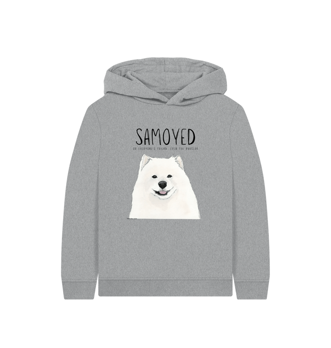 The Samoyed Kid’s Hoodie: Snuggly, Fun & Ready for Mischief!